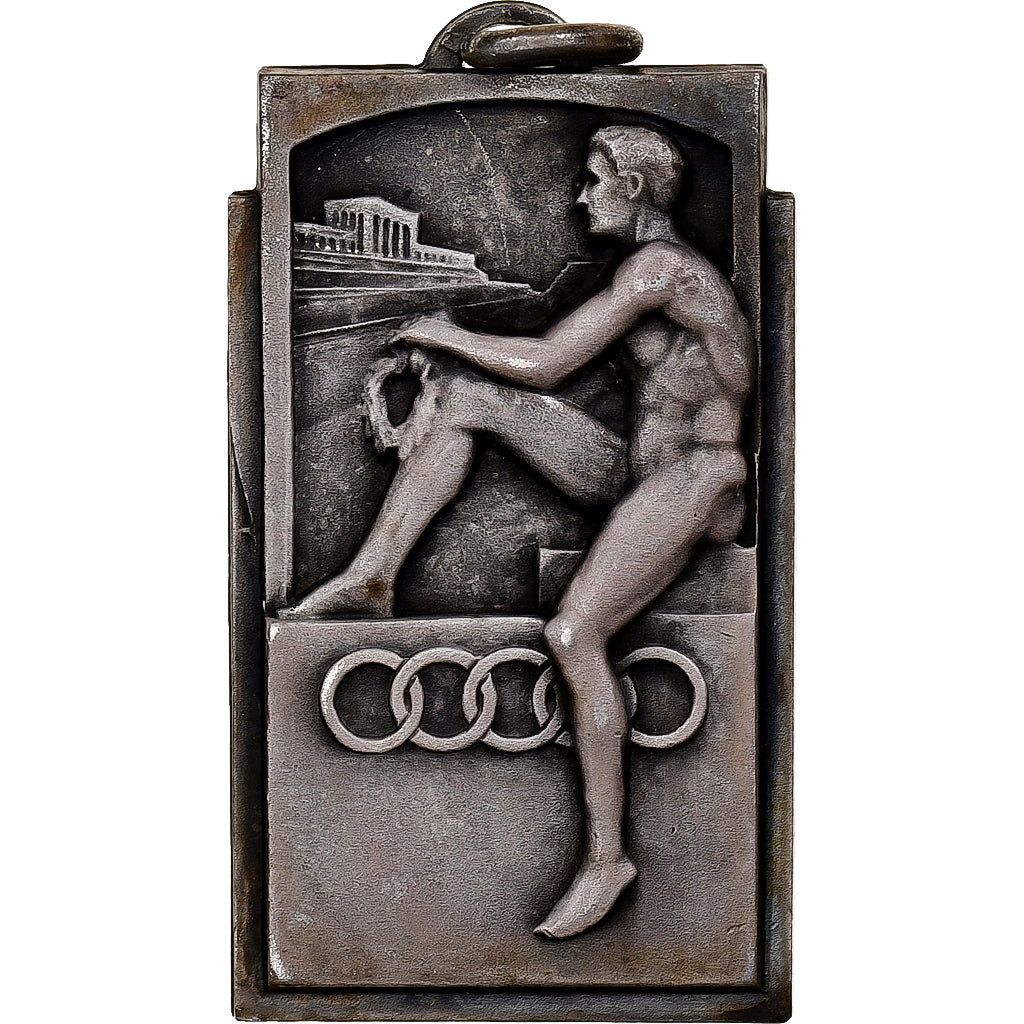 France, Medal, Ville d'Issy, 1952, Silvered bronze, Rodier, AU(55-58)