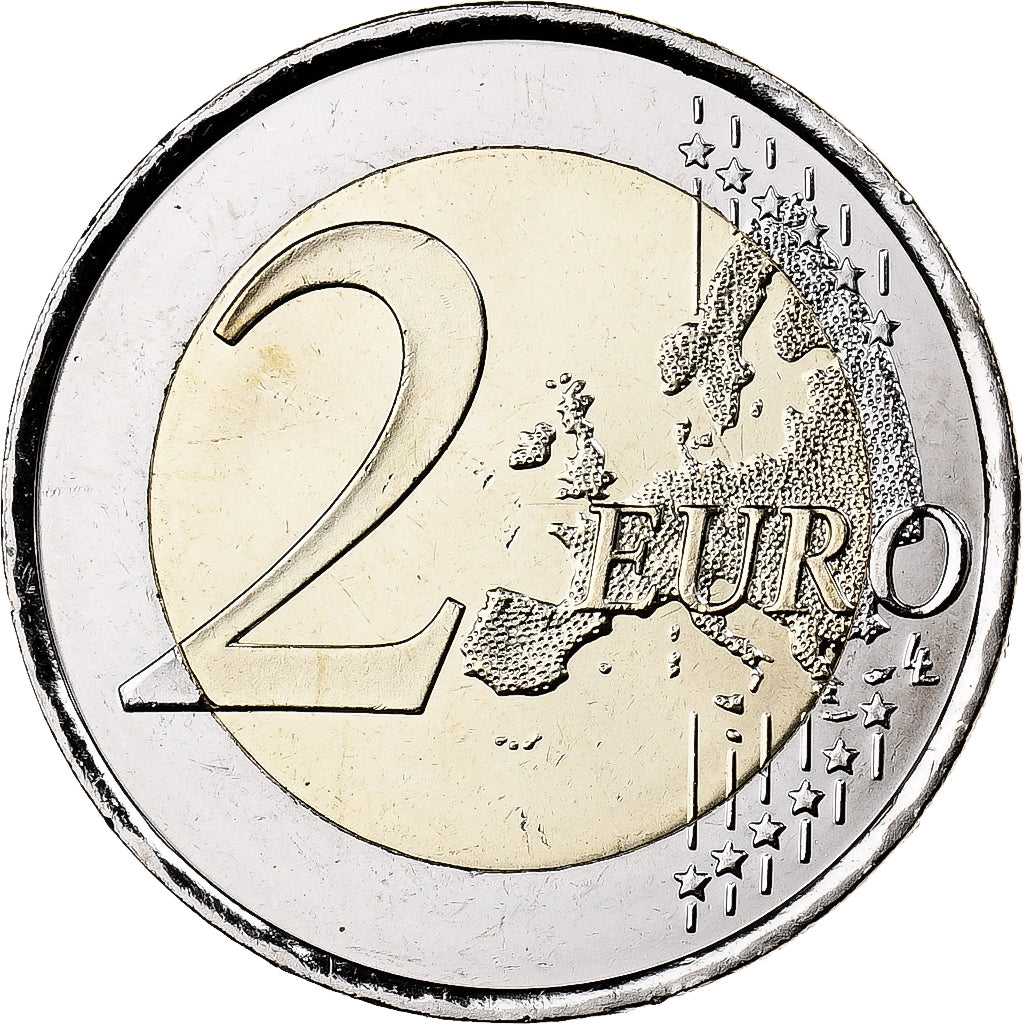 Spagna, 2 Euro, Colourized, 2019, Bi-metallico, SPL, KM:New