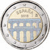 Spain, 2 Euro, Aqueduc de Ségovie, Colourized, 2016, Bi-Metallic, MS(63)