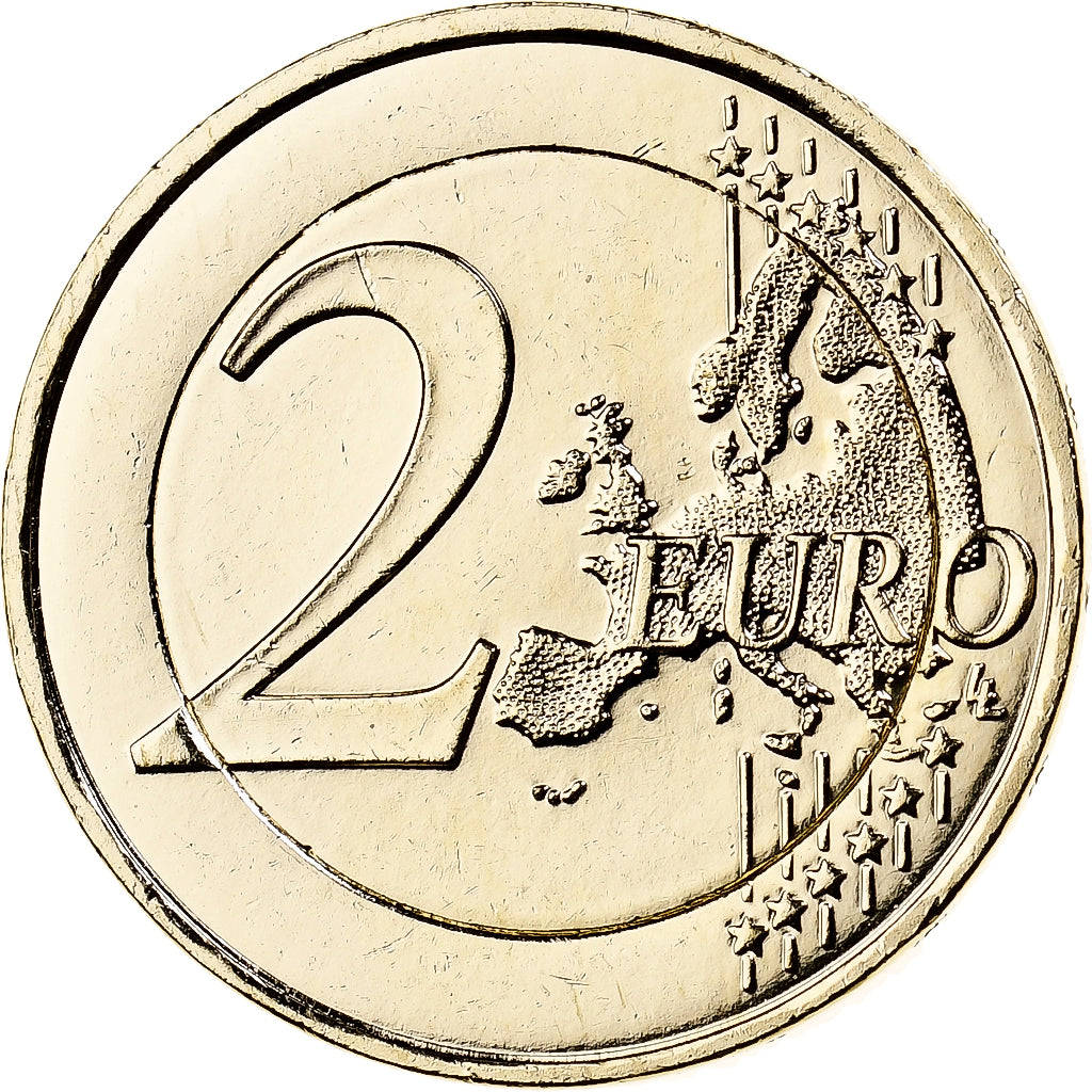 Malta, 2 Euro, 2018, Paris, Goldine, MS(63), KM:New