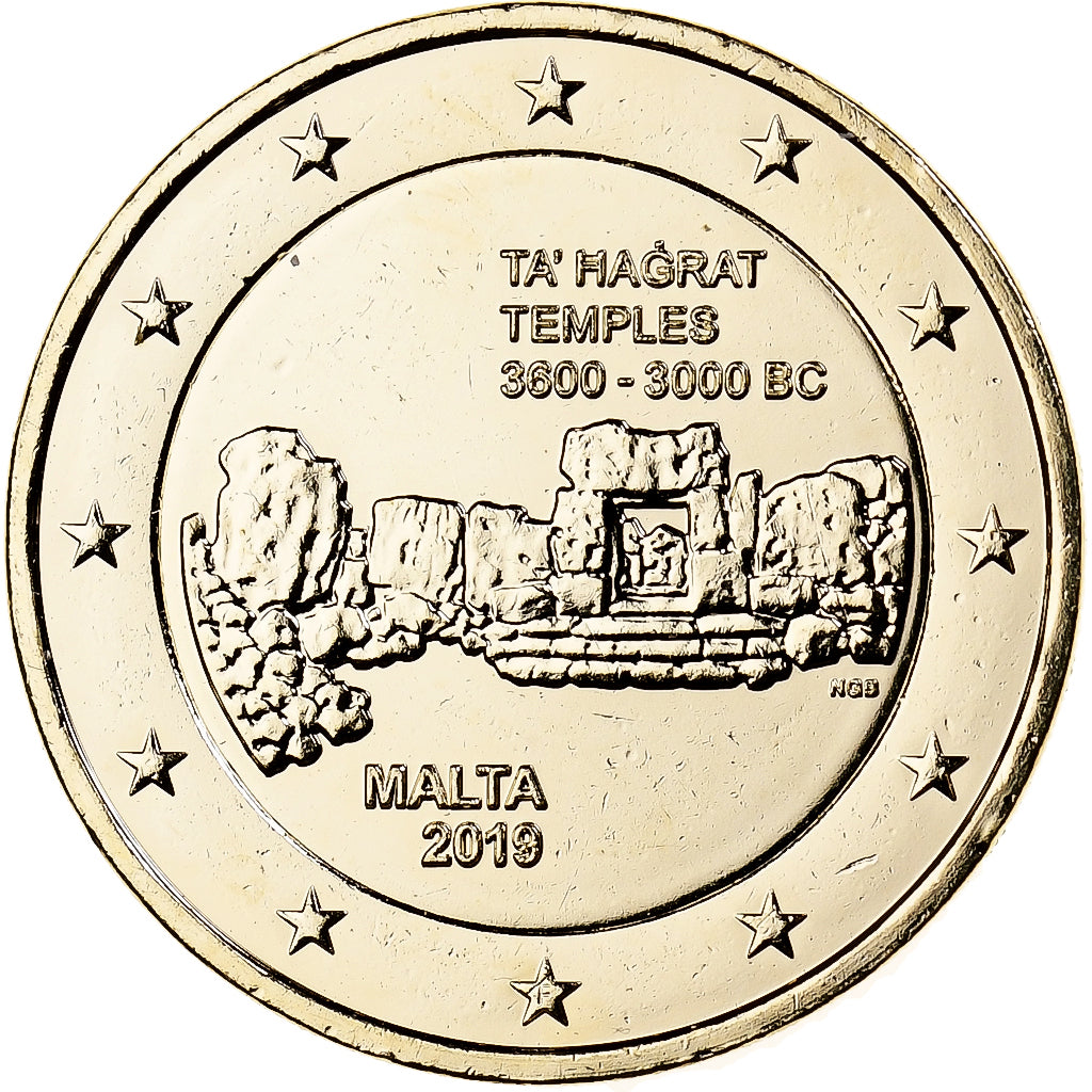 Malta, 2 Euro, 2019, Oro, SC, KM:New
