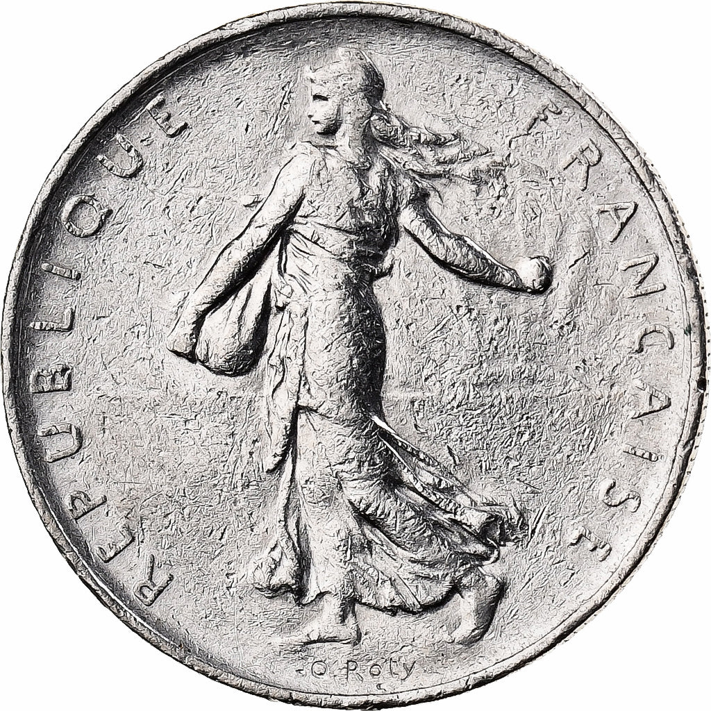 Francja, Franc, Semeuse, 250 Years Napoleon, Alps Crossing, Paris, Nikiel, AU58