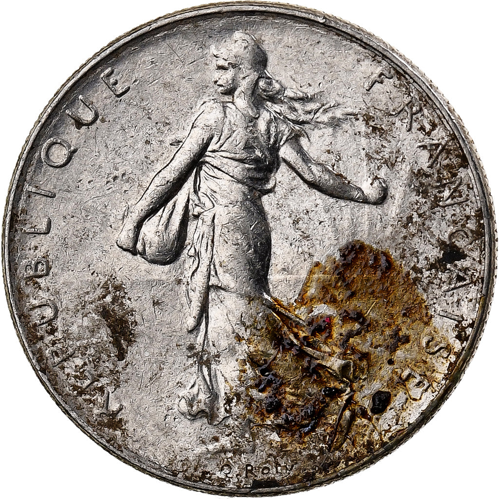 Francja, Franc, Semeuse, 250 Years Napoleon, Lieutenant-Colonel, Paris, Nikiel