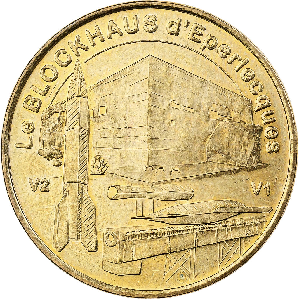 France, Token, Touristic token, 62/ Eperlecques - Fusées V1 - V2, Arts &