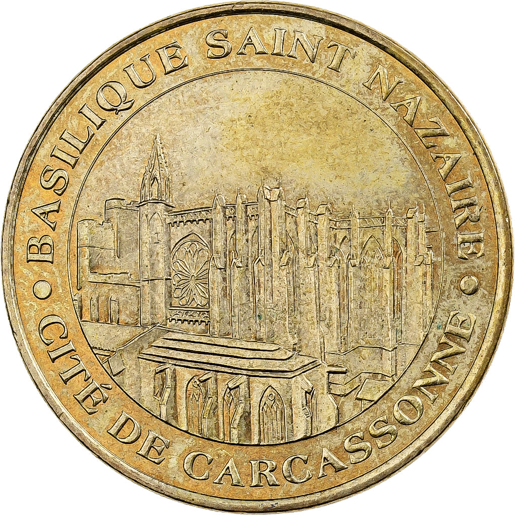 Francia, Token, Touristic token, 11/ Basilique Saint-Nazaire - Carcassonne, Arts