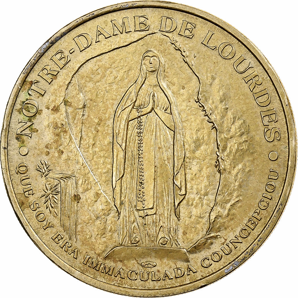 Francia, ficha, Touristic token, Sanctuaire de Notre Dame du Rosaire, Lourdes