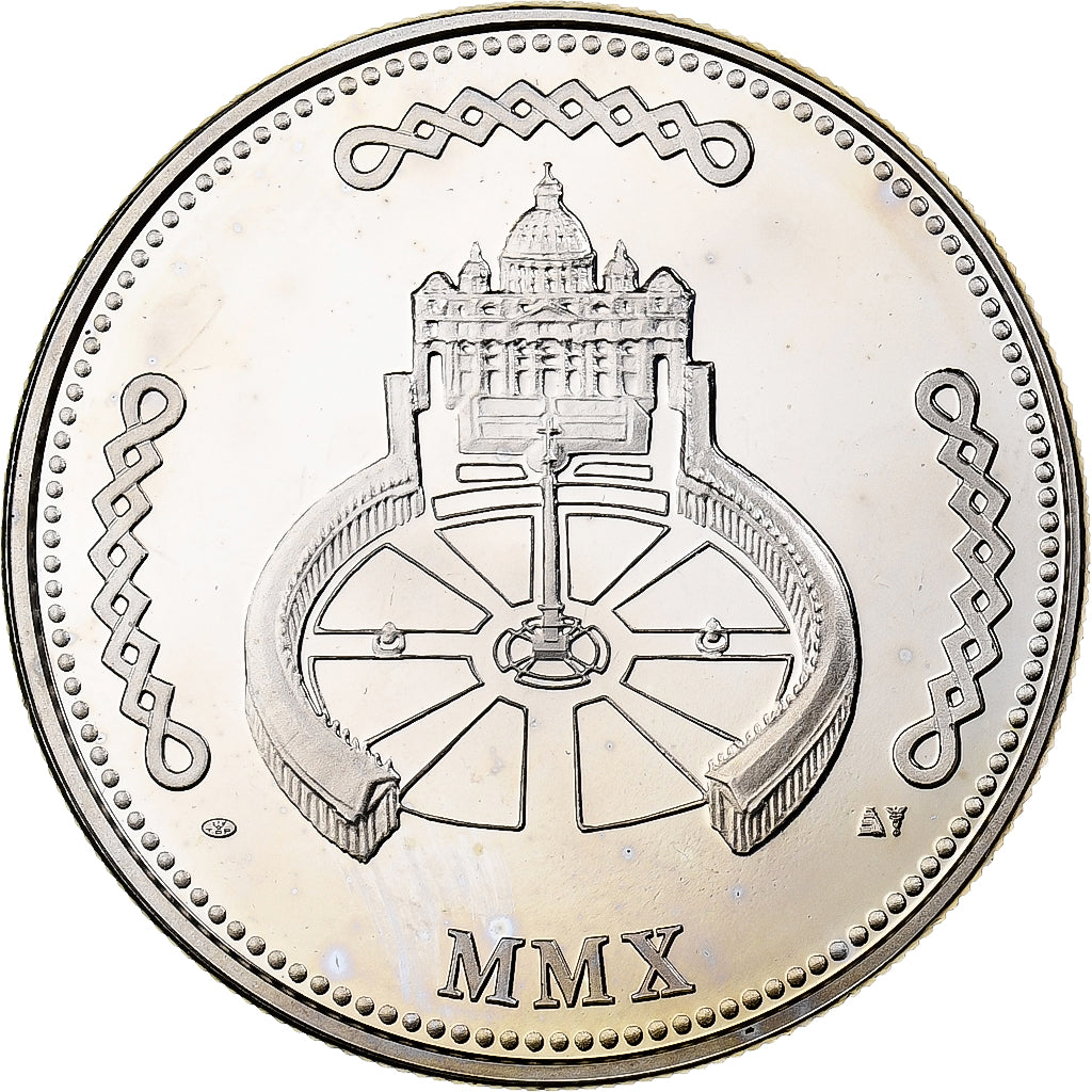 Vatican, Medal, Le Pape Benoit XVI, Copper-nickel, MS(65-70)