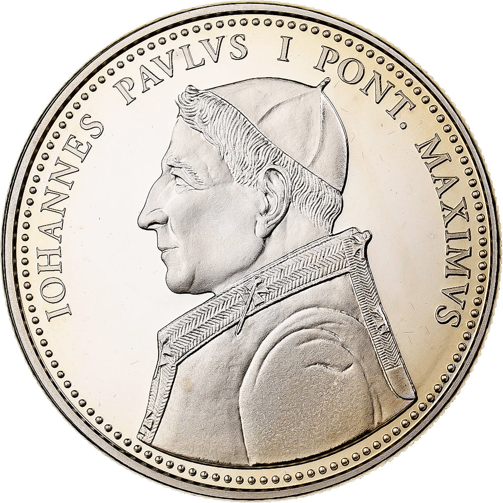 Vatican, Medal, Jean-Paul I, Copper-nickel, MS(65-70)