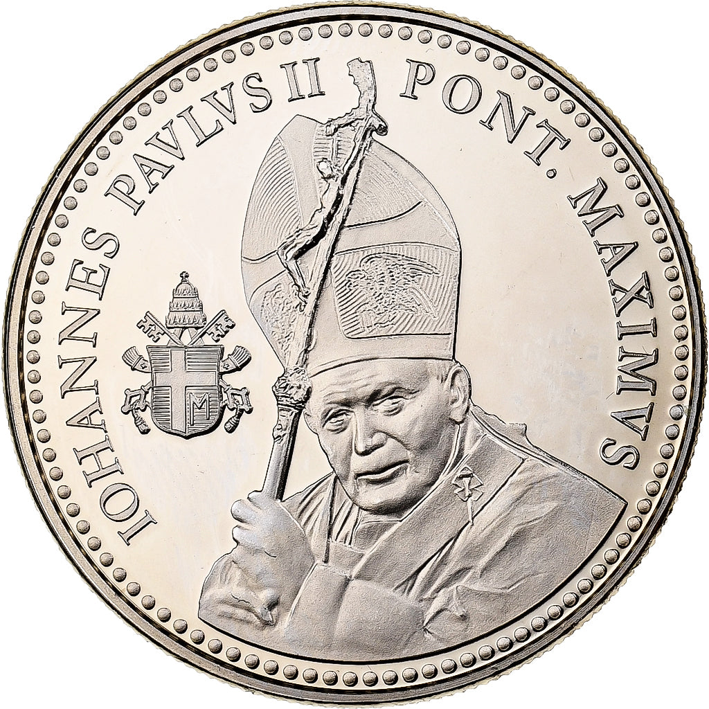 Vatican, Medal, Le Pape Jean-Paul II, Copper-nickel, MS(65-70)