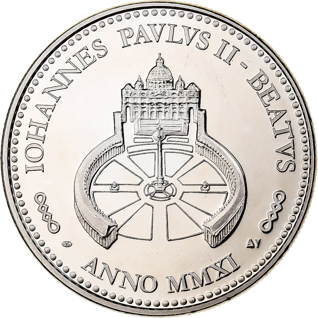 Vatican, Medal, Le Pape Jean-Paul II, Copper-nickel, MS(65-70)