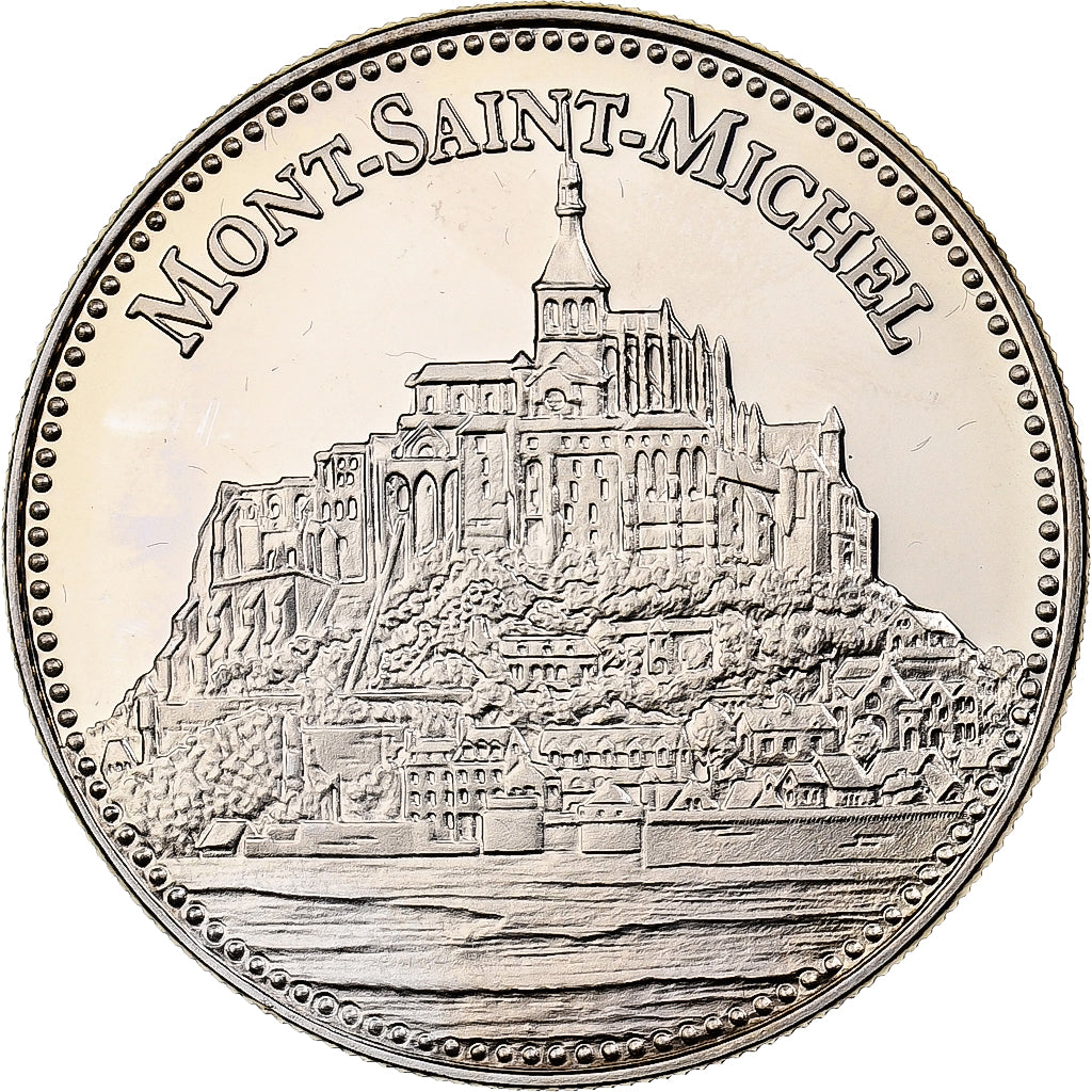 Francia, medaglia, Les plus beaux trésors du patrimoine de France, Mont Saint