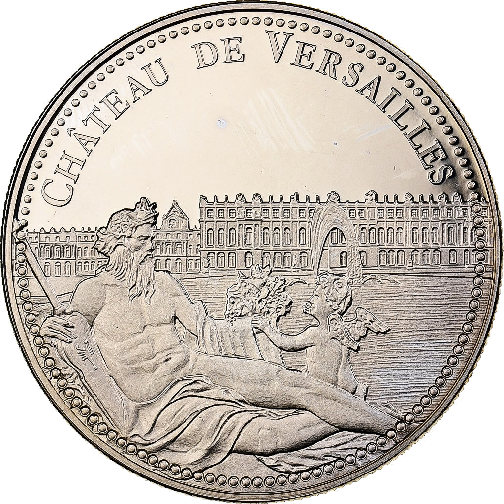 Francia, medaglia, Le Château de Versailles, Rame-nichel, FDC