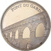 Frankreich, Medaille, Pont du Gard, Nîmes, Kupfer-Nickel, STGL