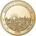 France, Medal, Napoléon Ier, Bataille d'Austerlitz, Copper-Nickel Gilt