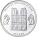 France, Medal, Les Joyaux de Paris, Notre-Dame de Paris, Silver, MS(63)