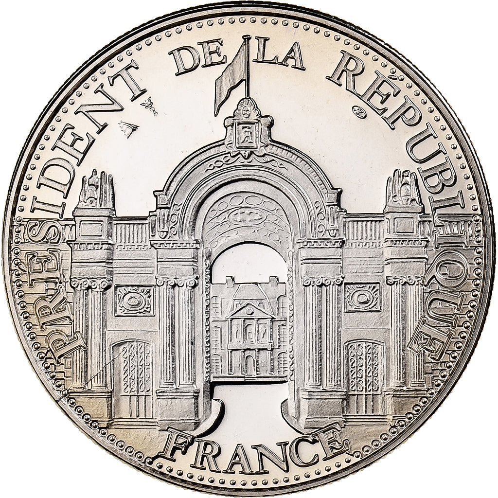 Francia, medaglia, Les Présidents de la République, Valery Giscard d'Estaing