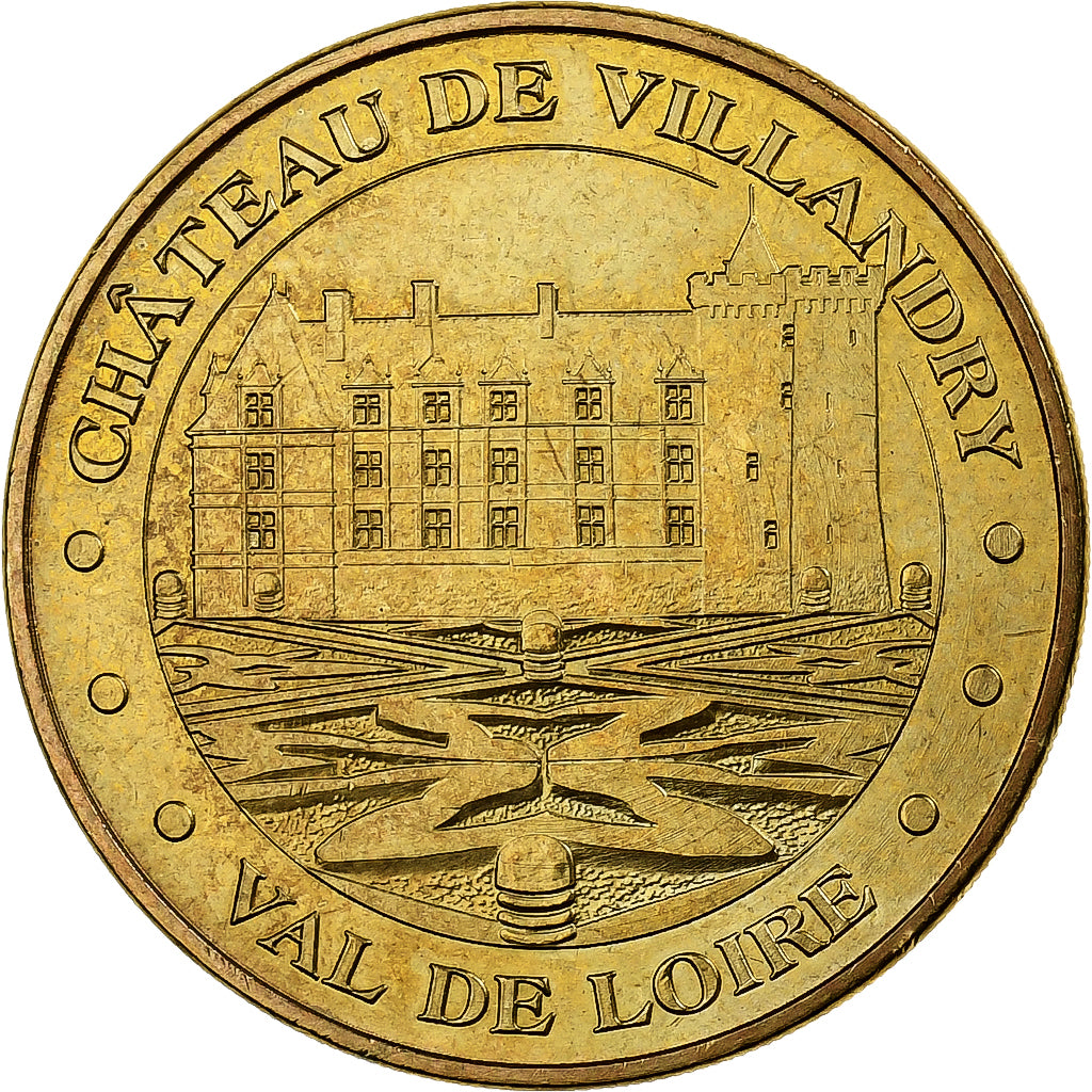 Francia, ficha, 37/ Château de Villandry, 2015, Rame-nichel-alluminio, Monnaie