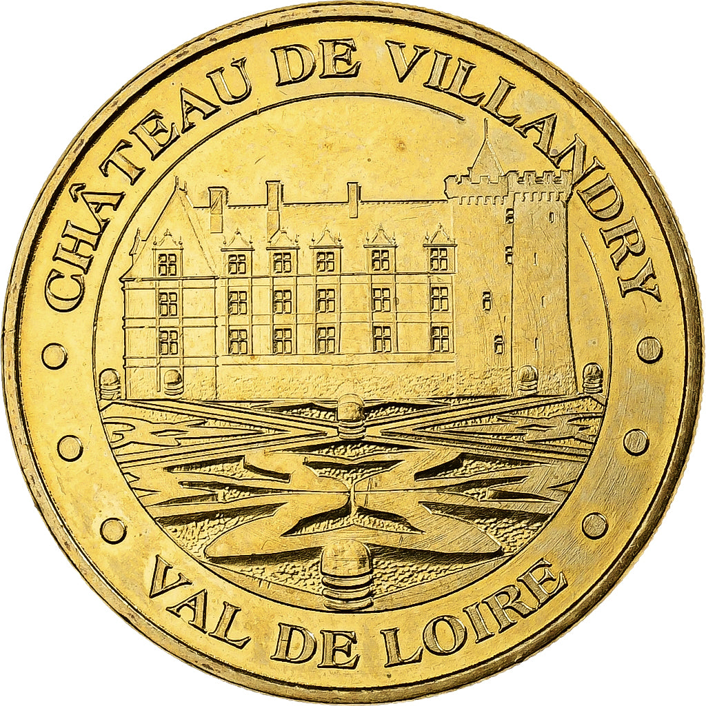 Francia, ficha, 37/ Château de Villandry, 2015, Rame-nichel-alluminio, Monnaie