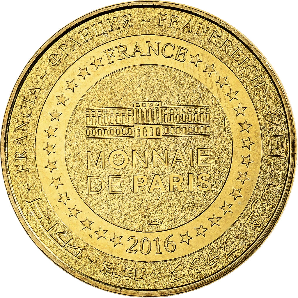 France, Token, Tours - Saint-Martin de Tours, 2016, Copper-nickel Aluminium