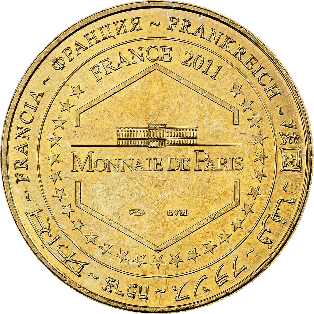 Francia, ficha, Loches - Logis Royal n°2, 2011, Rame-nichel-alluminio, MDP