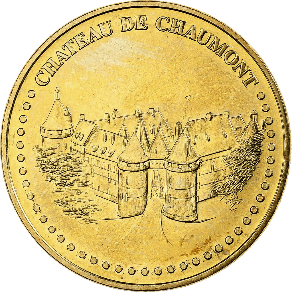 Francia, ficha, 41/ Château de Chaumont, 2014, Rame-nichel-alluminio, Monnaie