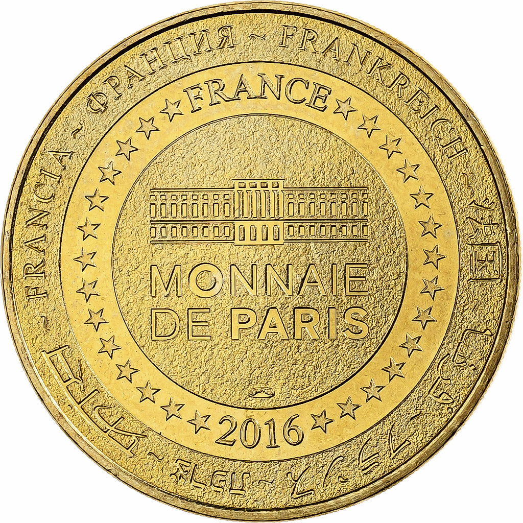 Francia, ficha, 41/ Château de Chaumont, 2014, Rame-nichel-alluminio, Monnaie