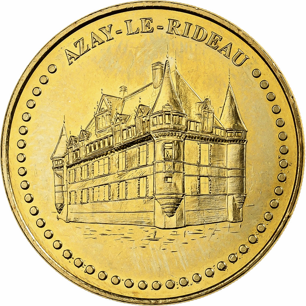 Francia, ficha, 37/ Château d'Azay-le-Rideau, 2014, Rame-nichel-alluminio