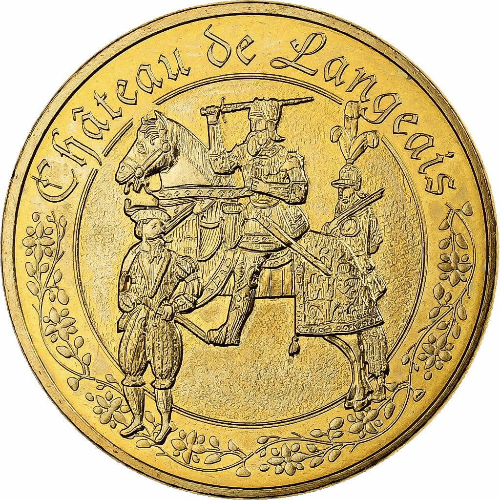 Francia, ficha, Langeais - Château n°4, 2015, Rame-nichel-alluminio, MDP, SPL-