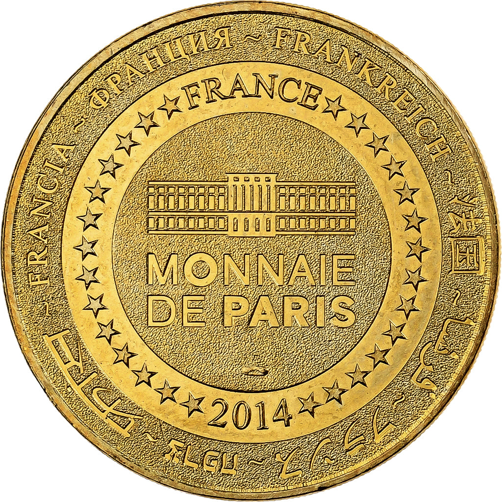 Frankreich, betaalpenning, 37/ Musée Maurice Dufresne, 2014, Copper-nickel