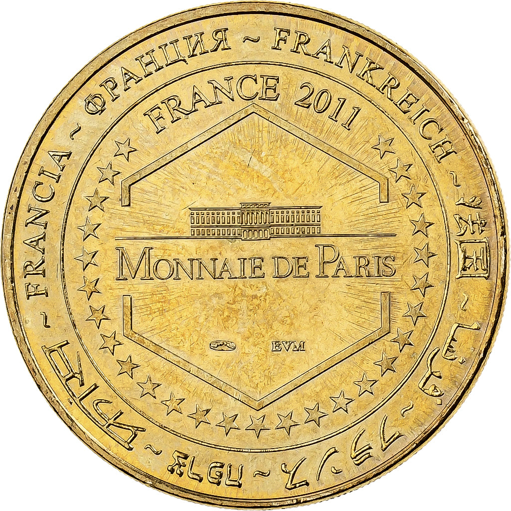 France, Token, Château de Vaux-le-Vicomte, 2011, Copper-nickel Aluminium, MDP