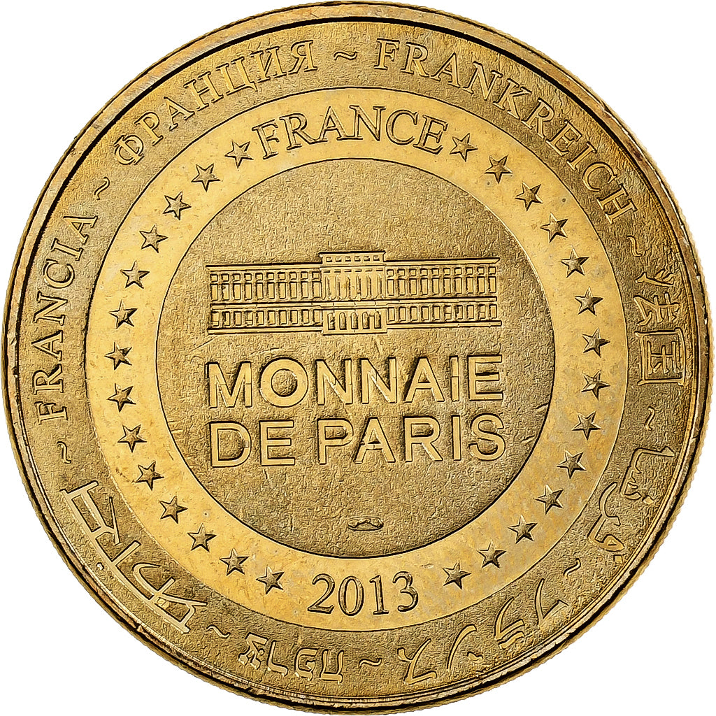 France, Token, Chinon - Forteresse Royale n°3, 2013, Copper-nickel Aluminium