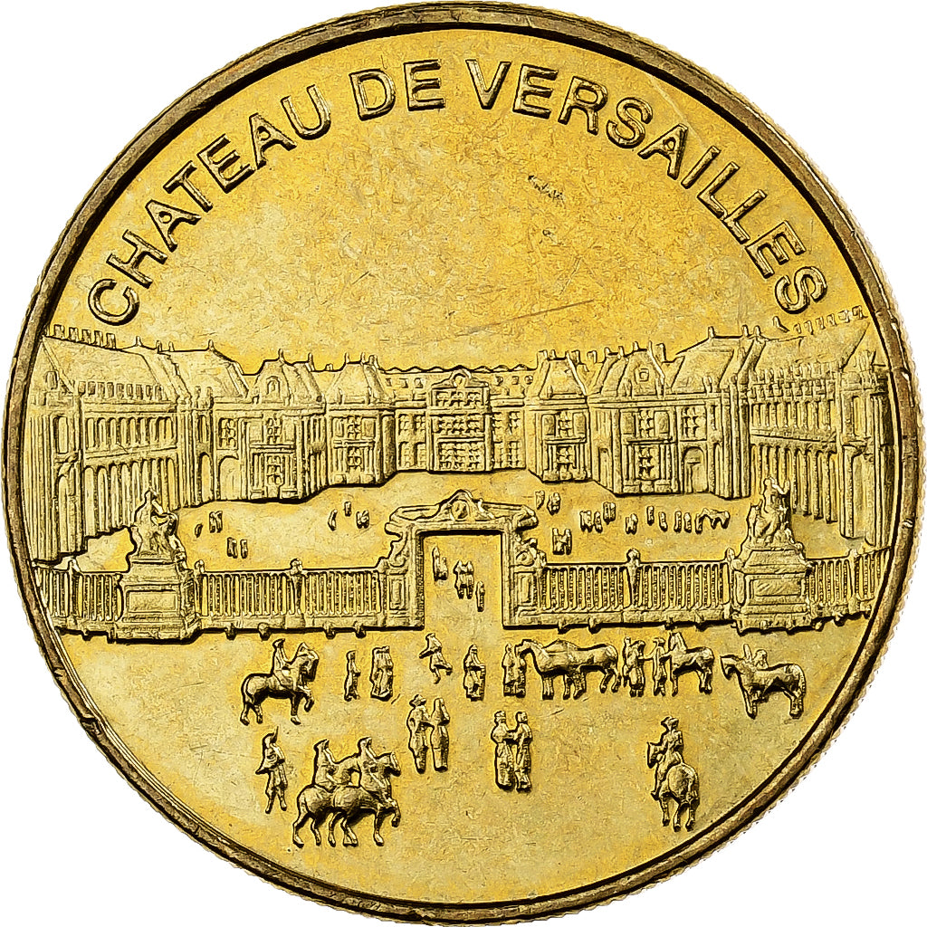 France, Token, Le Château de Versailles, Copper-nickel Aluminium, AU(55-58)