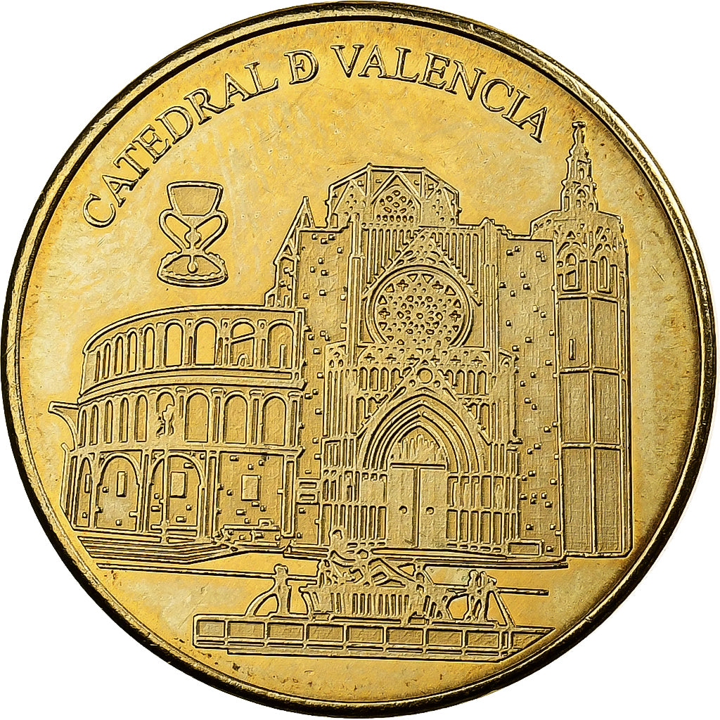 France, Token, Cathédrale de Valence, Copper-nickel Aluminium, AU(55-58)