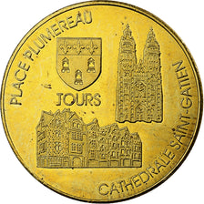 France, Jeton, Cathédrale Saint-Gatien, Tours, Cupro-nickel Aluminium, SUP