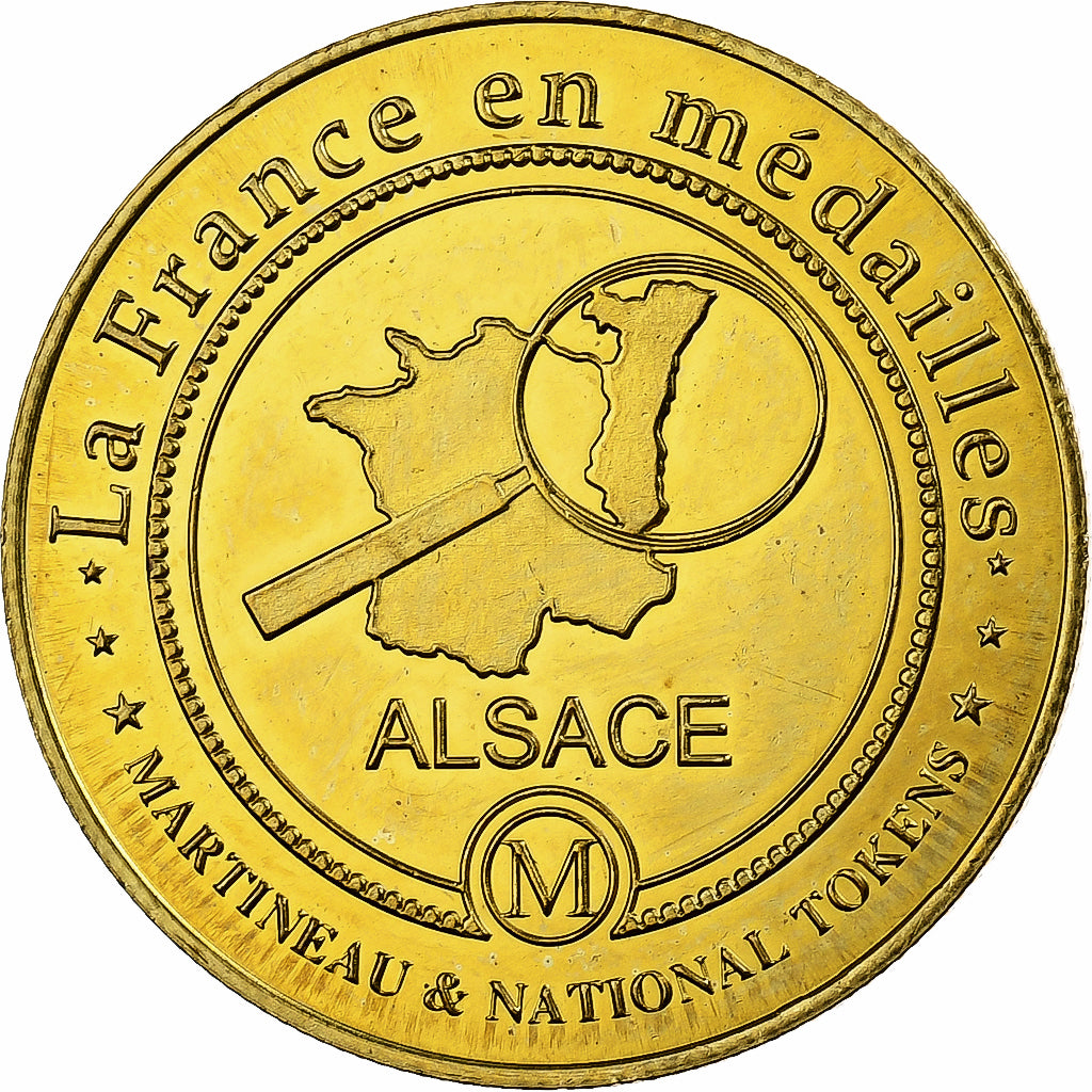 France, Token, Alsace - Eguisheim, Copper-nickel Aluminium, AU(55-58)