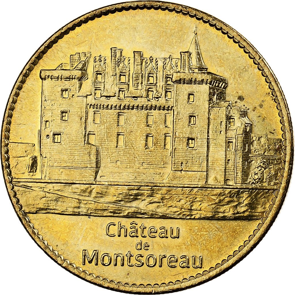 Francia, ficha, 49/ Château de Montsoreau, Rame-nichel-alluminio, SPL-