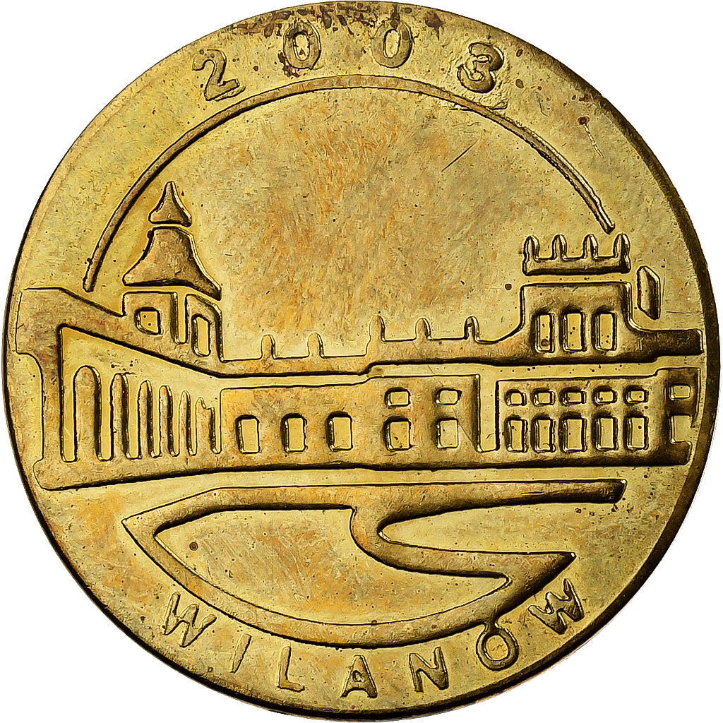 Polska, Token, Wilanow, Warszawa, 2003, Miedzionikiel Aluminium, AU(55-58)