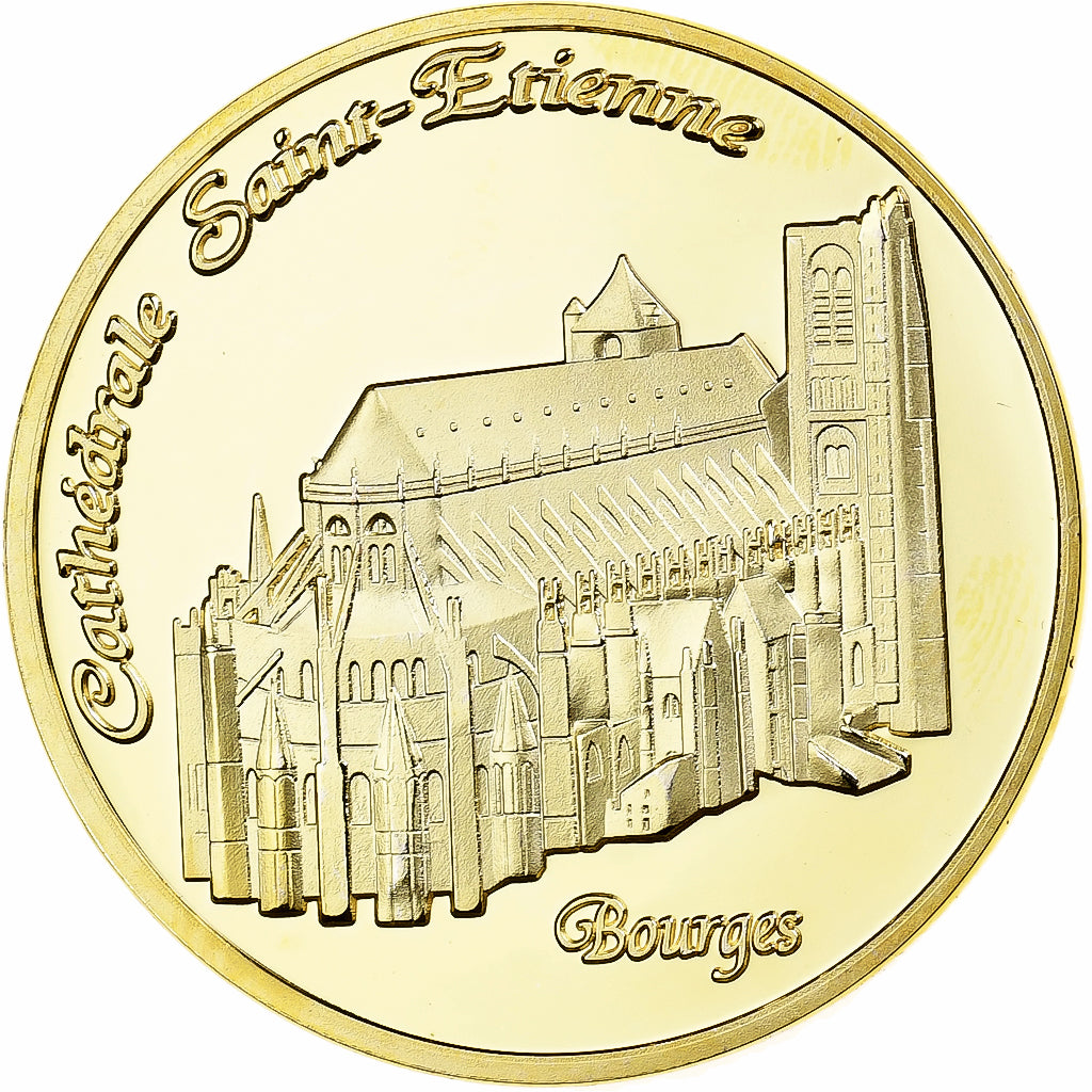 Francia, ficha, 18/ Cathédrale Saint-Etienne - Bourges, Rame-nichel-alluminio