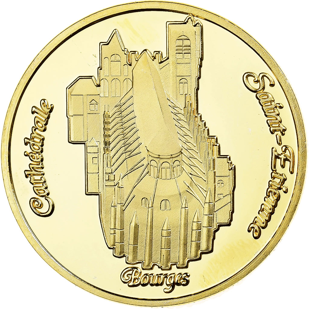 Francia, ficha, 18/ Cathédrale Saint-Etienne - Bourges, Rame-nichel-alluminio
