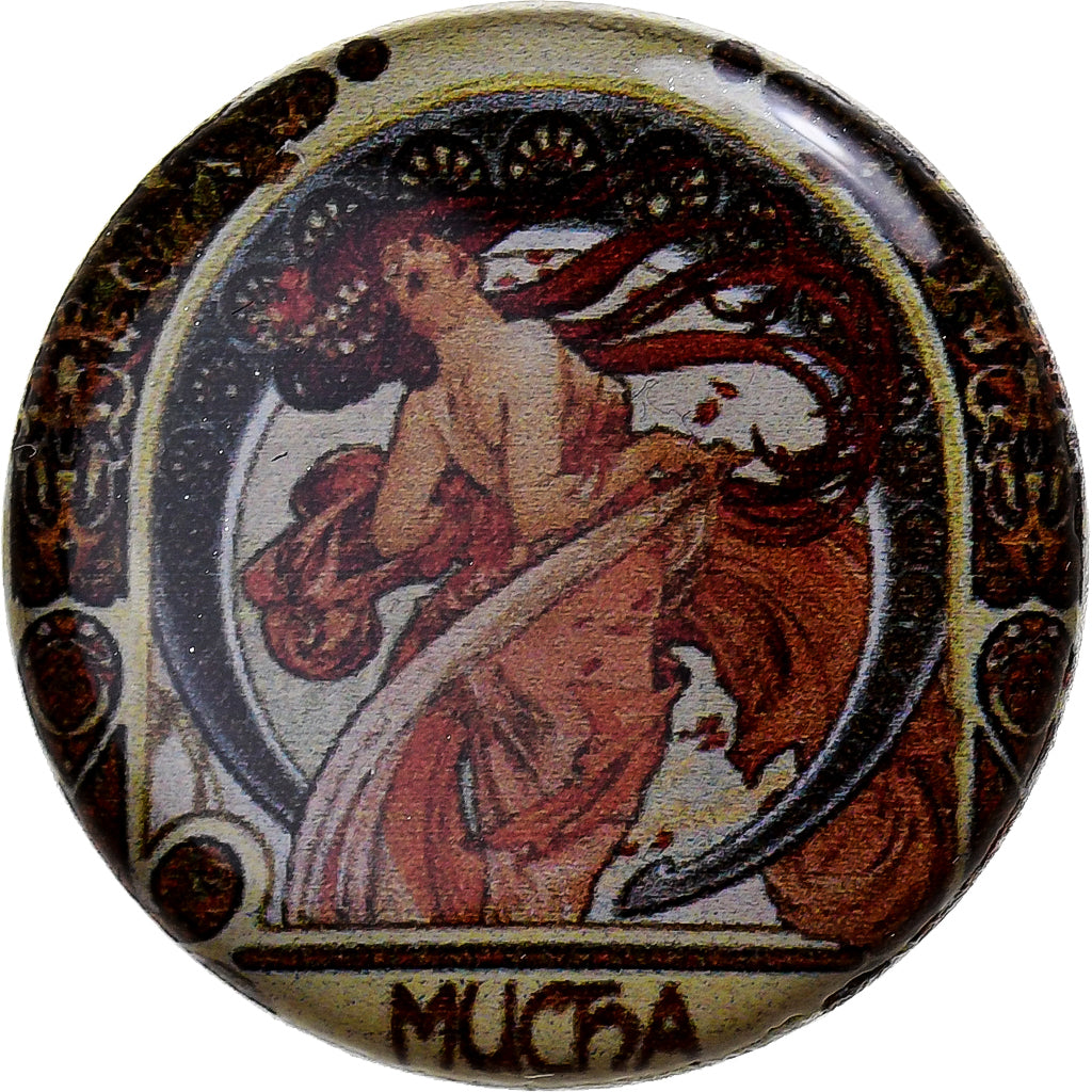 Italië, 10 Lire, 1979, Mucha, Aluminium, PR