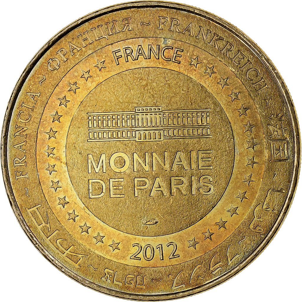 Francia, ficha, Thiepval - Somme n°3, 2012, Rame-nichel-alluminio, MDP, BB