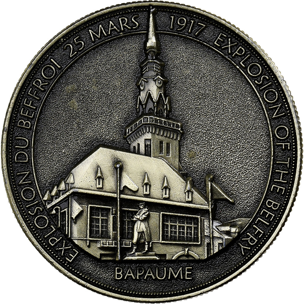 France, Token, Centenaire Batailles de Bullecourt, 2017, Cupro-Aluminium, MS(63)