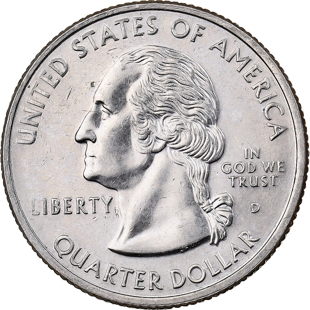 Estados Unidos, Quarter, Quarter Dollar, 1999, U.S. Mint, Georgia 1788, Cobre -