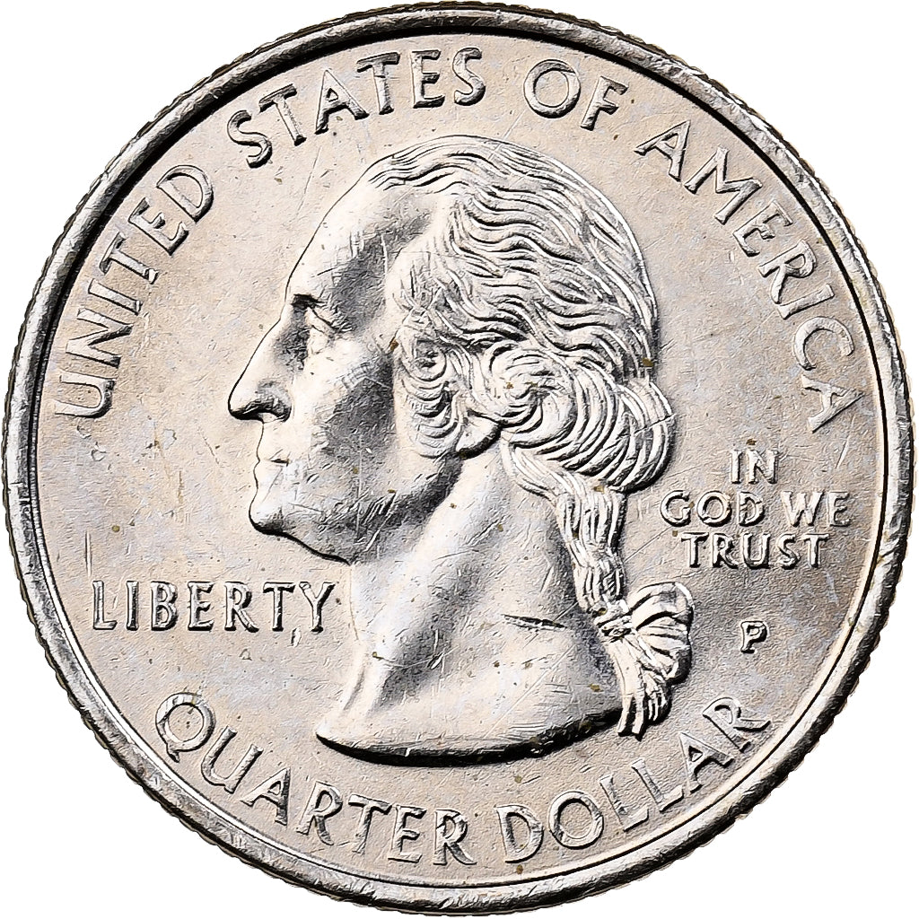 Stati Uniti, Quarter, Quarter Dollar, 1999, U.S. Mint, NEW JERSEY, Rame