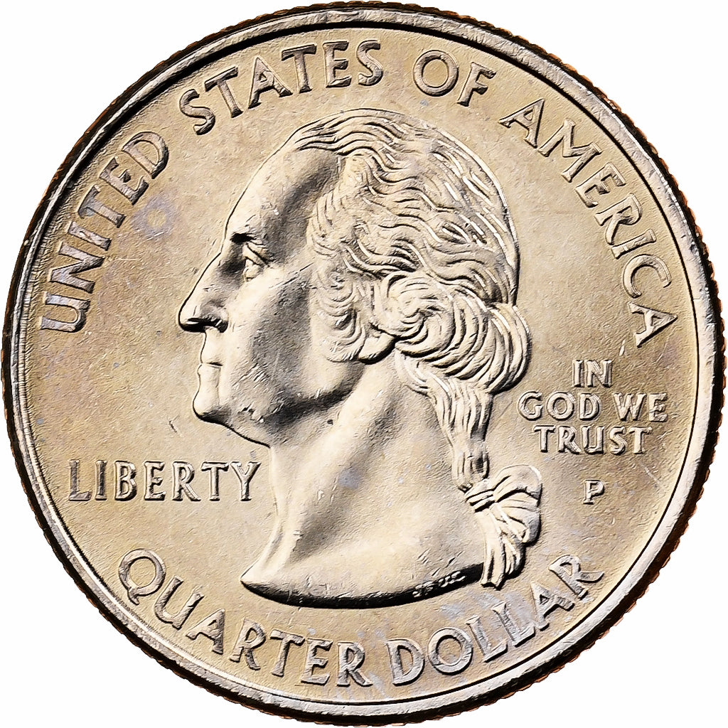 Estados Unidos, Quarter, Quarter Dollar, 2000, U.S. Mint, Maryland 1788, Cobre -
