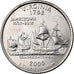 Estados Unidos, Quarter, Quarter Dollar, 2000, U.S. Mint, Virginia 1788, Cobre -