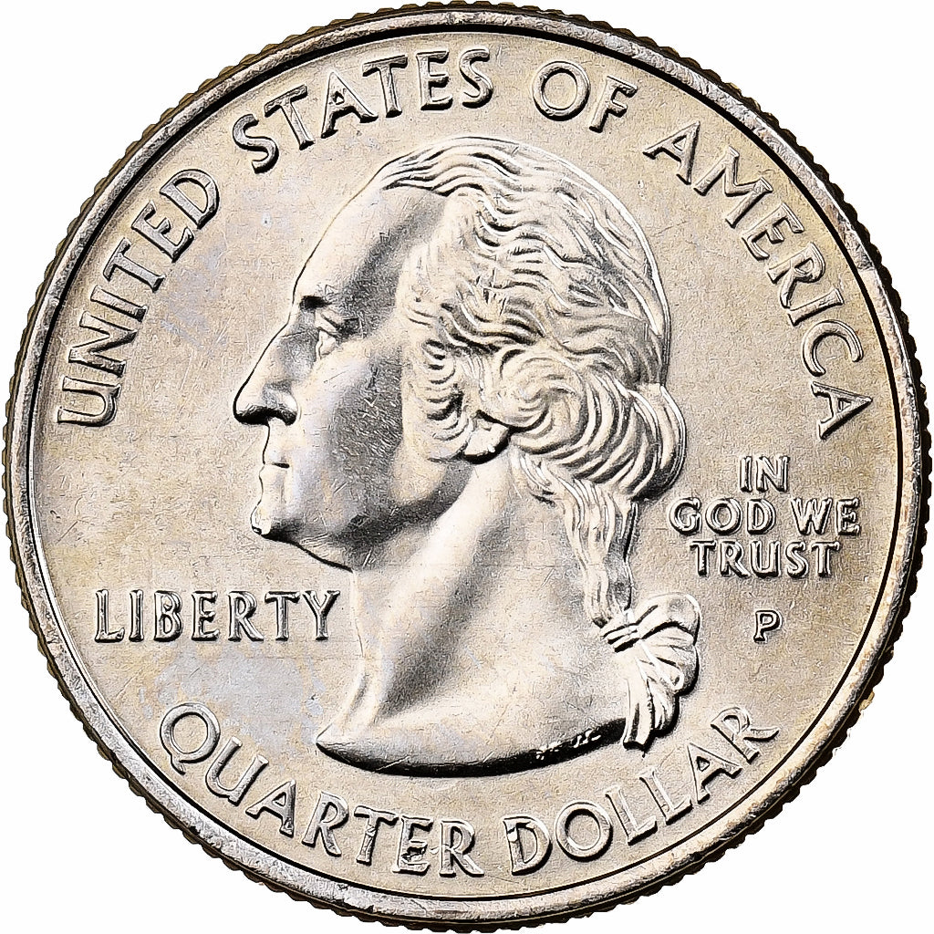 Stati Uniti, Quarter, Quarter Dollar, 2004, U.S. Mint, FLORIDA, Rame ricoperto