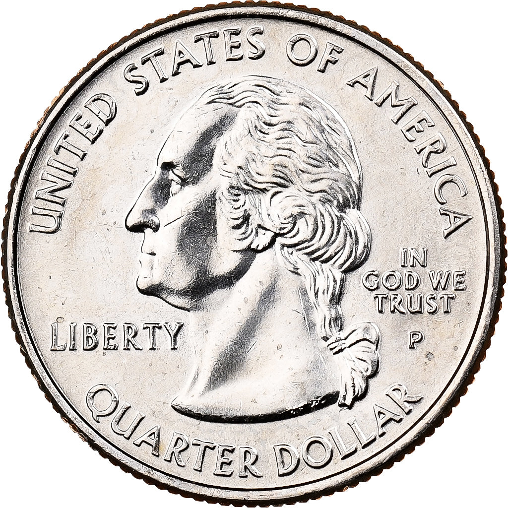 États-Unis, Quarter, 1/4 dollar, 2006, U.S. Mint, Nevada, 1864, Cupronickel