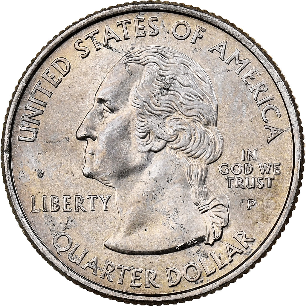United States, Quarter, Quarter Dollar, 2006, U.S. Mint, Nebraska 1867