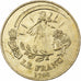 France, Jeton, Passage du franc à l'Euro, 2002, Cupronickel aluminium, TTB+